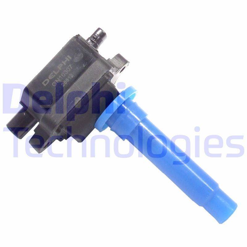 DELPHI GN10307-12B1 Ignition coil 2-pin connector, 12V, Connector Type SAE