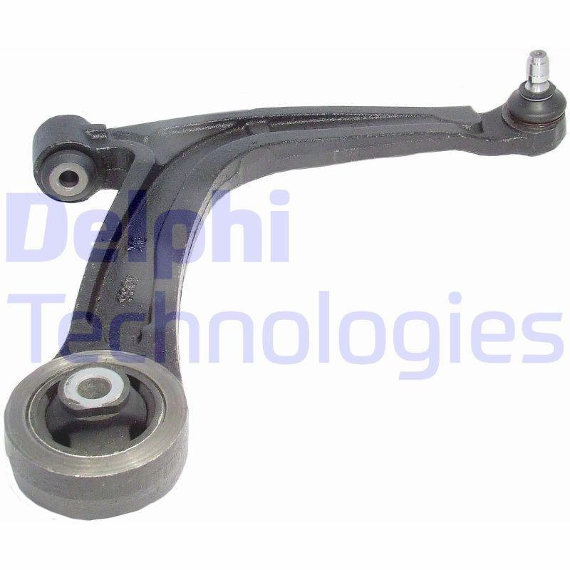 DELPHI TC2352 Suspension arm with ball joint, Right, Lower, Trailing Arm, Cast Steel