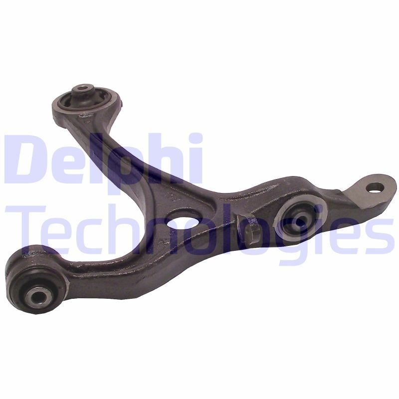 DELPHI TC2428 Suspension arm without ball joint, Trailing Arm, Cast Steel