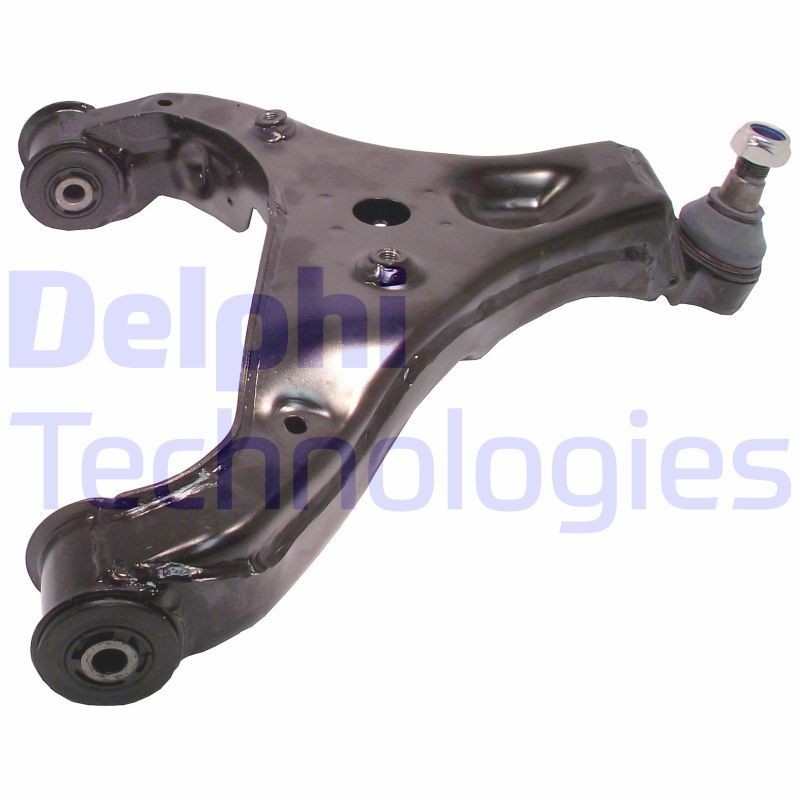 DELPHI TC2449 Suspension arm with ball joint, Trailing Arm, Sheet Steel