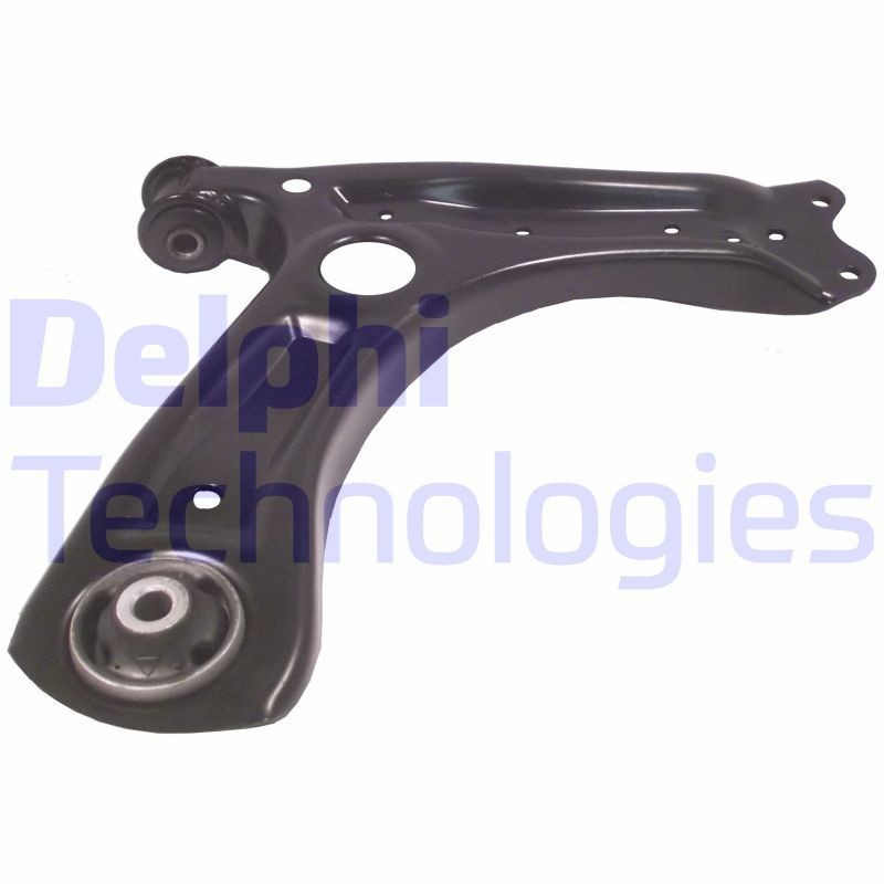 DELPHI TC2474 Suspension arm without ball joint, Right, Lower, Trailing Arm, Sheet Steel