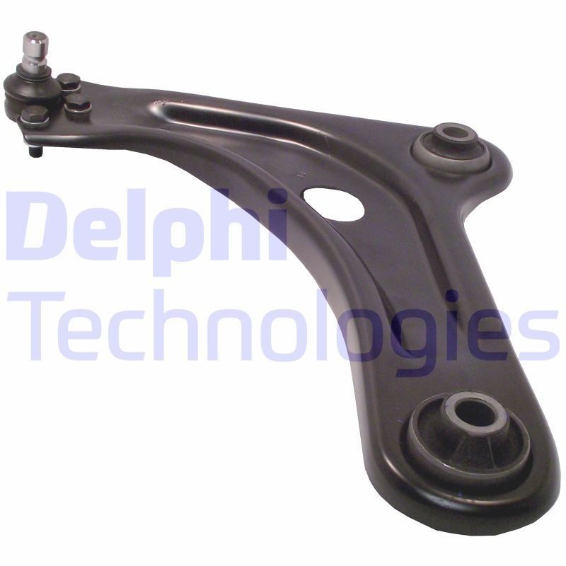 DELPHI TC2492 Suspension arm with ball joint, Left, Lower, Trailing Arm, Sheet Steel