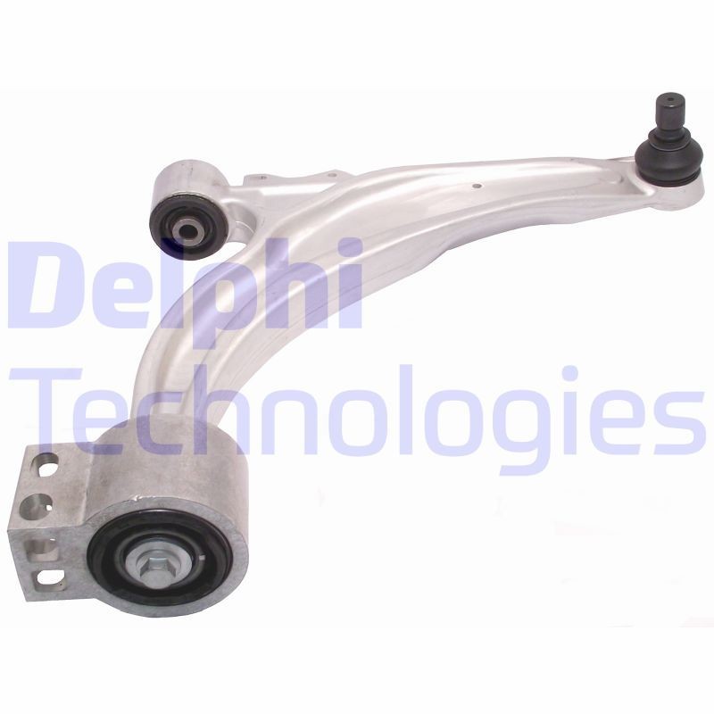 DELPHI TC2588 Suspension arm with ball joint, Right, Lower, Trailing Arm, Aluminium