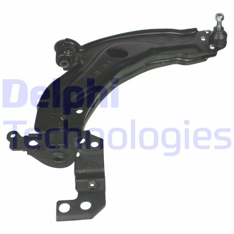 DELPHI TC2636 Suspension arm with ball joint, Trailing Arm, Sheet Steel