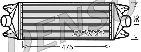 DENSO Aluminium, Core Dimensions: 475x185x63 Intercooler, charger DIT12001 buy
