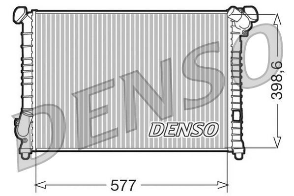 DRM05102 DENSO Aluminium Kühler, Motorkühlung DRM05102 günstig kaufen