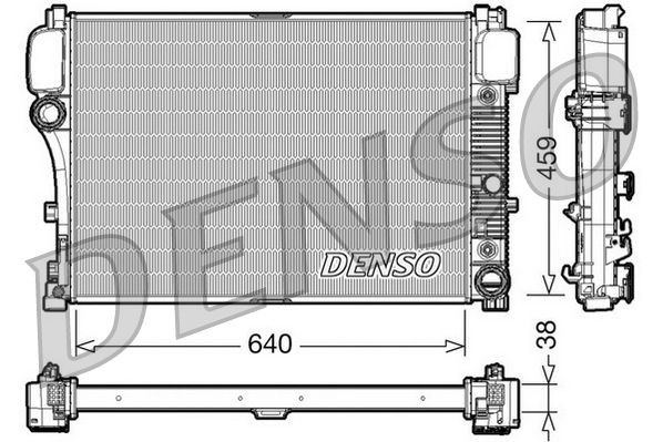 DENSO DRM17008 Engine radiator 221 500 0003