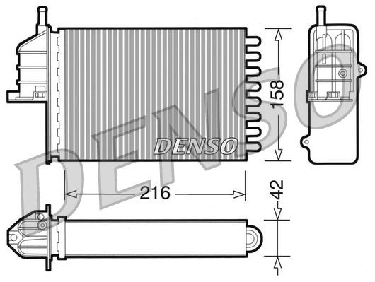 DENSO DRR09080 Heater matrix FIAT experience and price