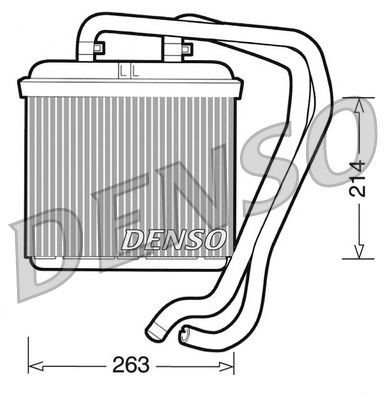 DRR12004 DENSO Heat exchanger IVECO