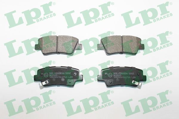 LPR 05P1710 Brake pad set S58302-A6A20