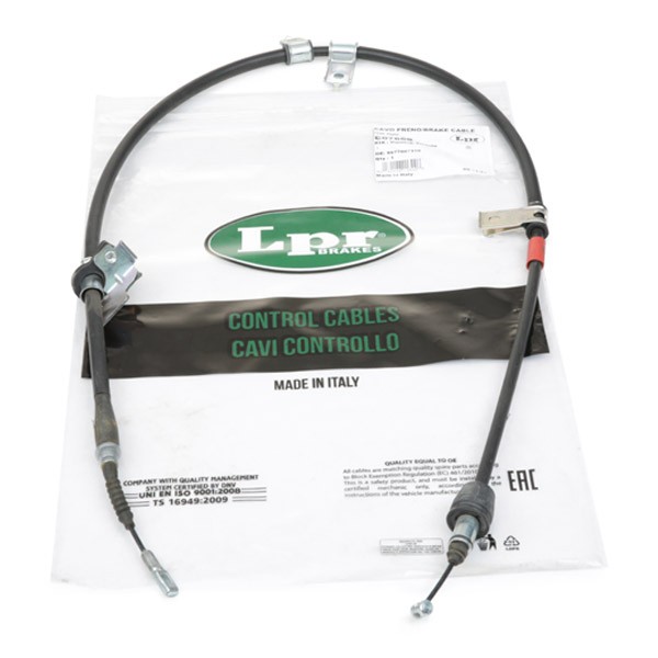 LPR C0766B Hand brake cable 1518mm, Disc Brake