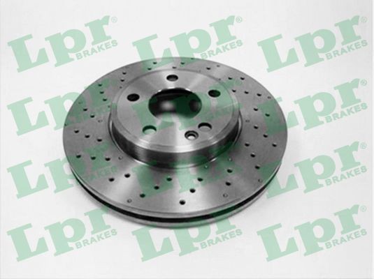 LPR M2090V Brake disc 295x28mm, 5, perforated/vented