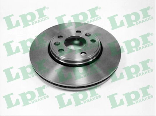 LPR R1056V Brake disc 296x26mm, 5, internally vented