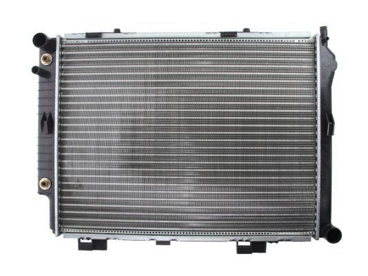 THERMOTEC D7M029TT Engine radiator for vehicles with/without air conditioning, 640 x 489 x 32 mm, Automatic Transmission, Mechanically jointed cooling fins