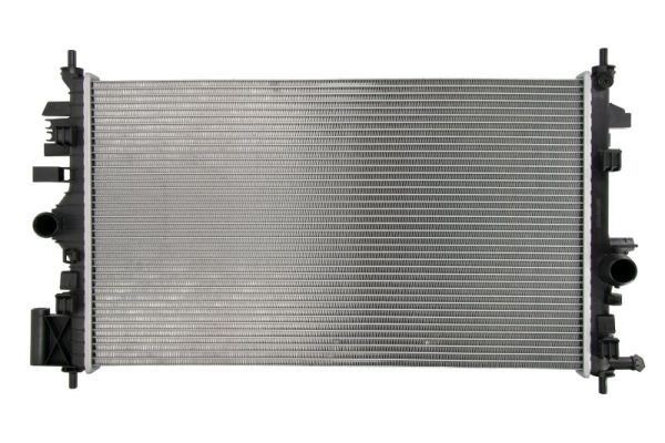 THERMOTEC D7X071TT Engine radiator for vehicles with/without air conditioning, 680 x 379 x 26 mm, Brazed cooling fins