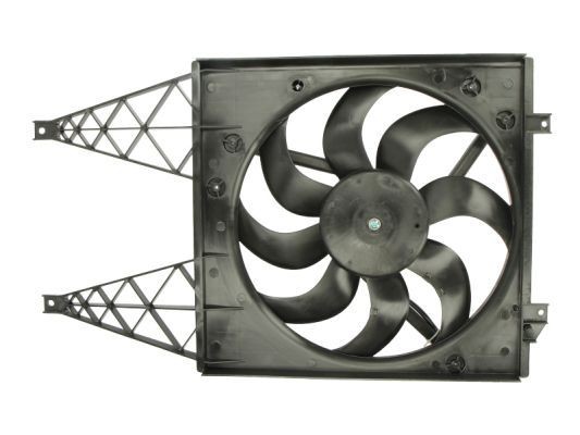 THERMOTEC D8W028TT Fan, radiator Ø: 393 mm, 12V, 260/90W, with radiator fan shroud