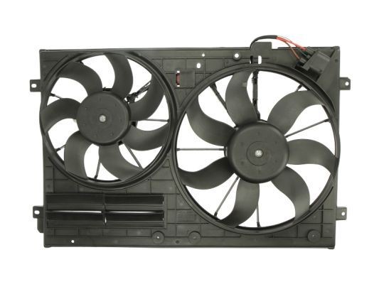 D8W032TT THERMOTEC Cooling fan AUDI Ø: 360/295, 295, 360 mm, 12V, 300/200W, with radiator fan shroud