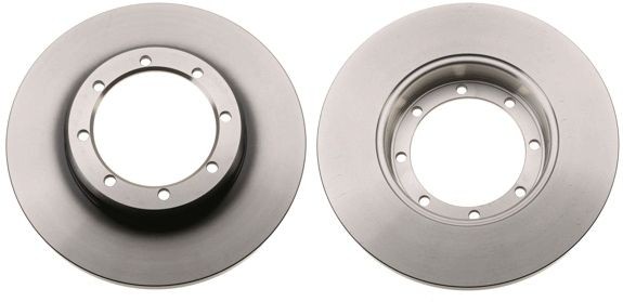TRW DF6372 Brake disc 302x18mm, 8x140, solid, Painted
