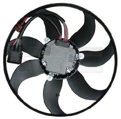 TYC 837-0029 Fan, radiator 1K0 959 455 FF