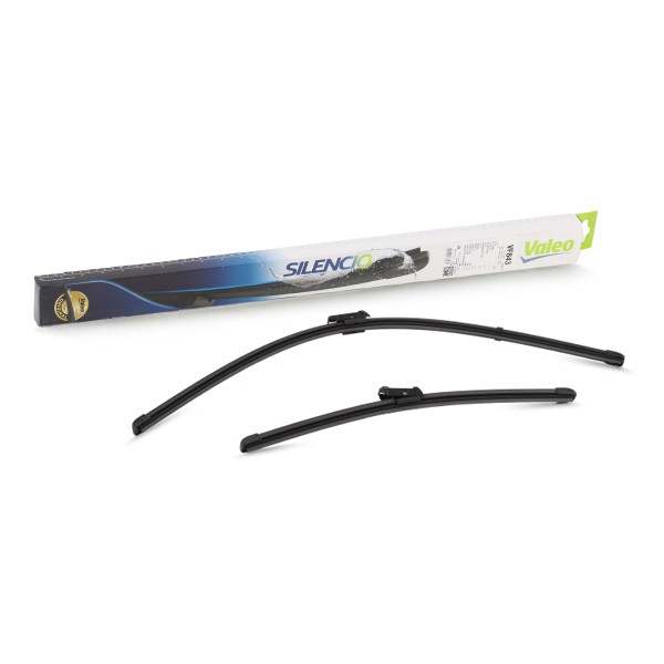 VALEO SILENCIO X.TRM 577843 Wiper blade 650, 400 mm Front, Beam, with spoiler, for left-hand drive vehicles, Pin Fixing