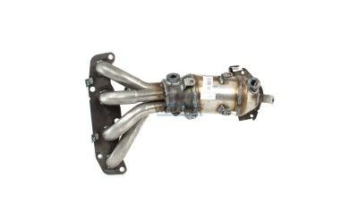 28324 Catalyst 28324 WALKER 91, with exhaust manifold, with mounting parts, Length: 330 mm