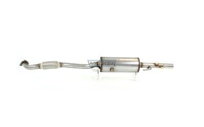 93085 Diesel particulate filter 93085 WALKER with pipe, with mounting parts