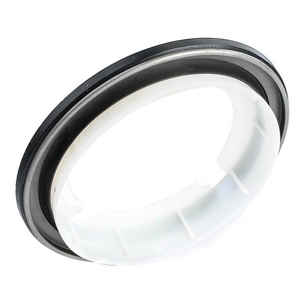 ELRING 394.011 Crankshaft seal with mounting sleeve, PTFE (polytetrafluoroethylene)/ACM (polyacrylate rubber)