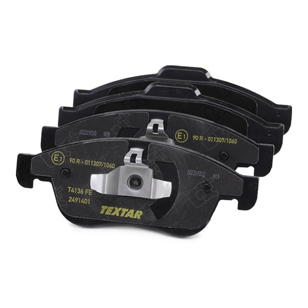 2491401 Disc brake pads Q+ TEXTAR 24914 review and test