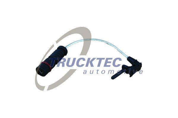 TRUCKTEC AUTOMOTIVE Rear Axle, Front Axle Warning Contact Length: 95mm Warning contact, brake pad wear 02.42.006 buy