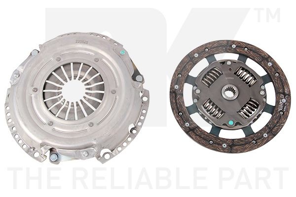 NK 1325106 Clutch kit without bearing, 210mm