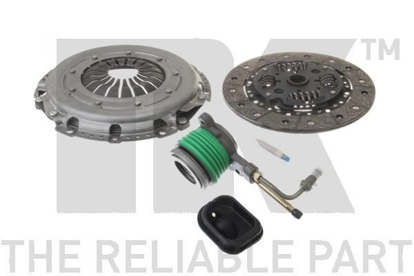 NK with central slave cylinder, 228mm Ø: 228mm Clutch replacement kit 1325109 buy