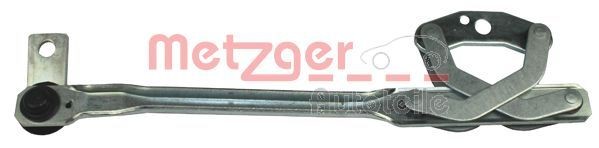 METZGER 2190183 Wiper Linkage for left-hand drive vehicles, Front, without electric motor