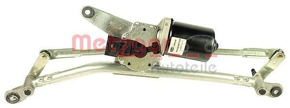 METZGER for left-hand drive vehicles, Front, with electric motor, OE-part Windscreen wiper linkage 2190186 buy