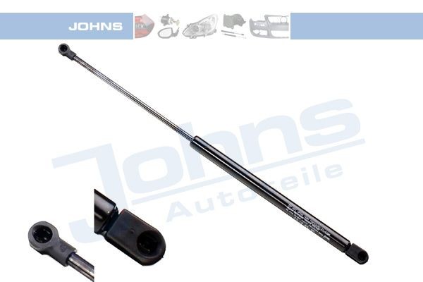 JOHNS 13 12 95-95 Tailgate strut 450N, 502 mm, for vehicles with automatically opening tailgate, both sides