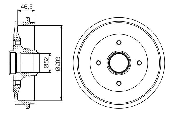 BOSCH 0 986 477 253 Brake Drum CITROËN experience and price