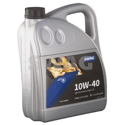 15 93 2933 SWAG Oil HONDA 10W-40, 5l, Part Synthetic Oil