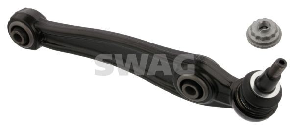 SWAG with lock nuts, with ball joint, with bearing(s), Front Axle Right, Rear, Control Arm, Cast Steel Control arm 20 93 6329 buy