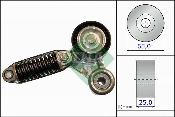 INA 534031410 Tensioner pulley 9656150280