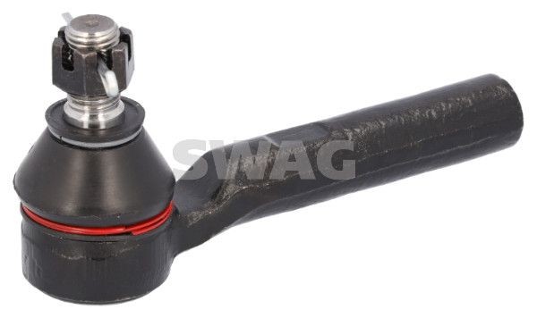 SWAG 81 94 3187 Track rod end Front Axle Left, Front Axle Right, with crown nut