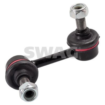 SWAG Front Axle Left, 70mm, M10 x 1,25 , with self-locking nut, Steel , black Length: 70mm Drop link 85 94 2095 buy
