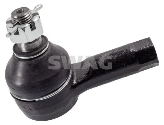 SWAG 88 94 1930 Track rod end Front Axle Left, Front Axle Right, with crown nut