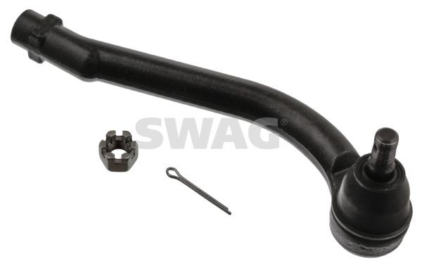 90 94 1920 SWAG Tie rod end HYUNDAI Front Axle Right, with crown nut