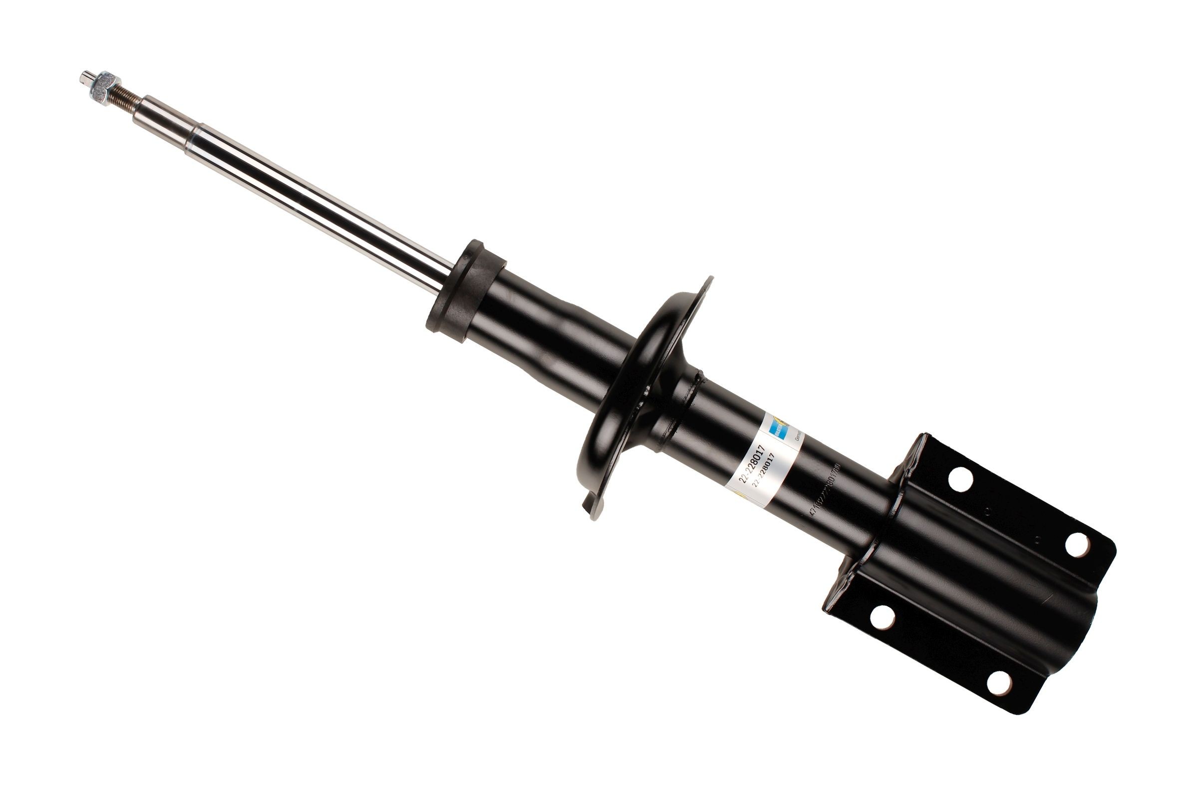 BILSTEIN - B4 OE Replacement 22-228017 Shock absorber Front Axle, Gas Pressure, Twin-Tube, Suspension Strut, Top pin, Bottom Clamp