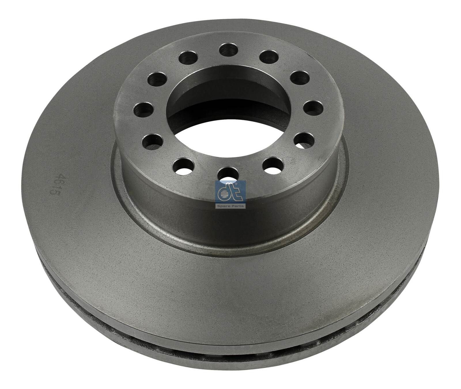 DT Spare Parts 3.62069 Brake disc Front Axle, 377x45mm, 12x144, internally vented