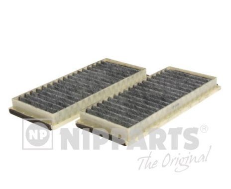 NIPPARTS Activated Carbon Filter, 230 mm x 110 mm x 23 mm Width: 110mm, Height: 23mm, Length: 230mm Cabin filter J1343009 buy