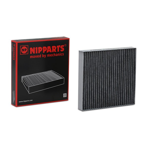 NIPPARTS N1345010 Pollen filter Activated Carbon Filter, 215 mm x 200 mm x 30 mm