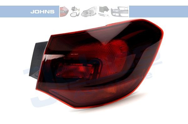 Opel ASTRA Tail lights 7514948 JOHNS 55 10 88-52 online buy