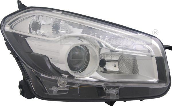TYC 20-12319-05-2 Headlight Right, H7/H7, for right-hand traffic, without electric motor