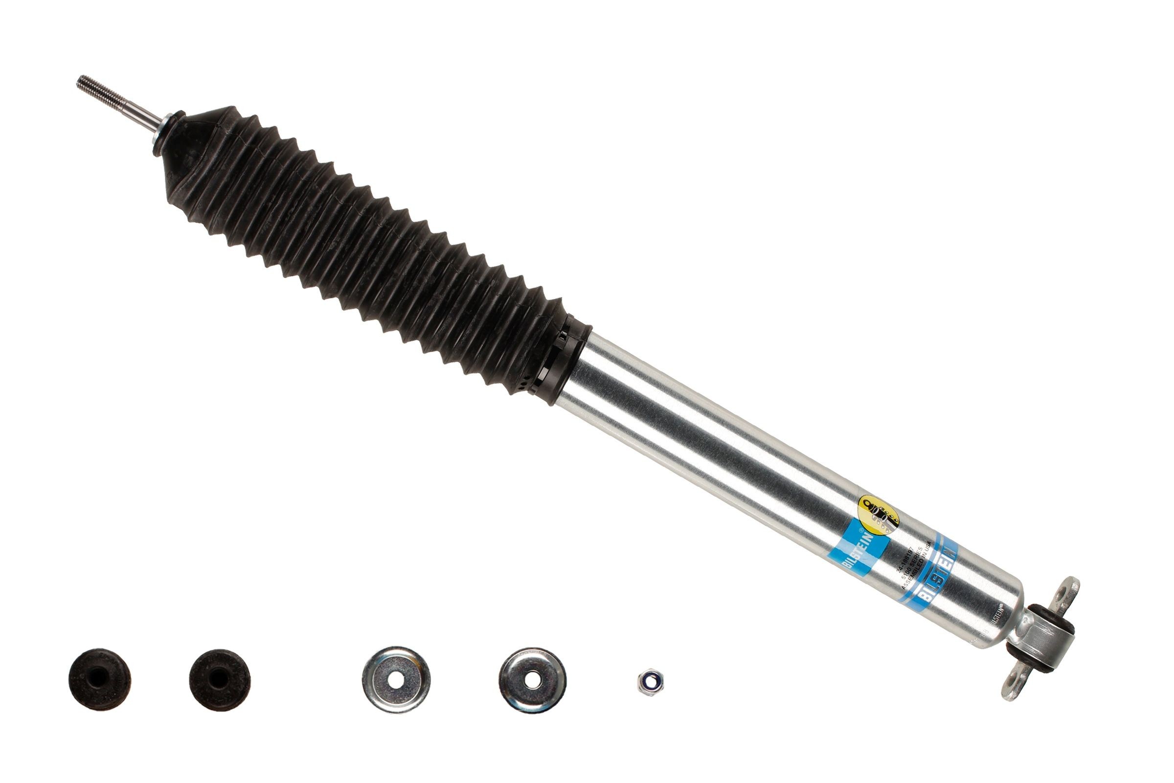 BILSTEIN - B8 5100 24-188197 Shock absorber Front Axle, Gas Pressure, Monotube, Absorber does not carry a spring, Bottom Yoke, Top pin