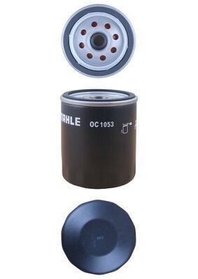 OEM-quality MAHLE ORIGINAL OC 1053 Engine oil filter